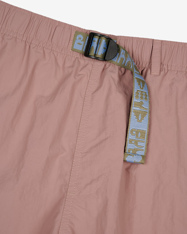 Brain Dead - Men's Nylon Climber Short - (Mauve)