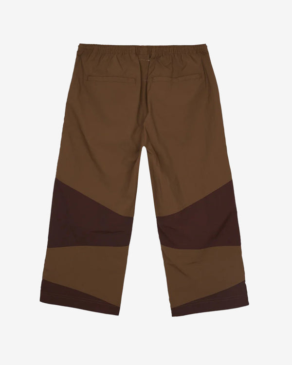 Brain Dead - Men's Nylon Paneled Climbing Capri - (Brown)