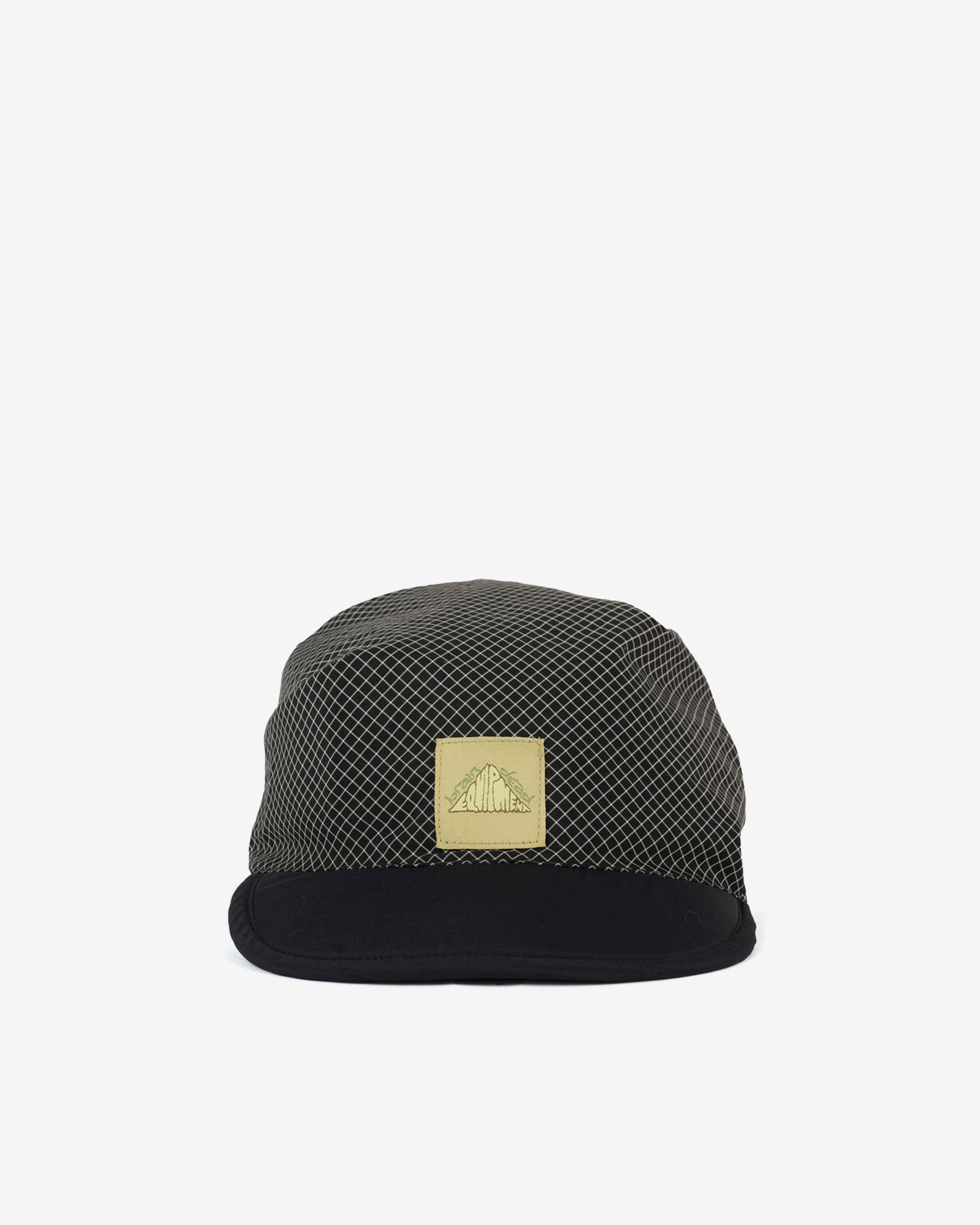 Brain Dead: Men's Nylon Ripstop Bandana Hat (Black) | DSMNY E-SHOP