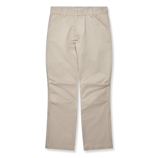 Olly Shinder - Men's Cotton Trouser With Back Vent - (Stone)