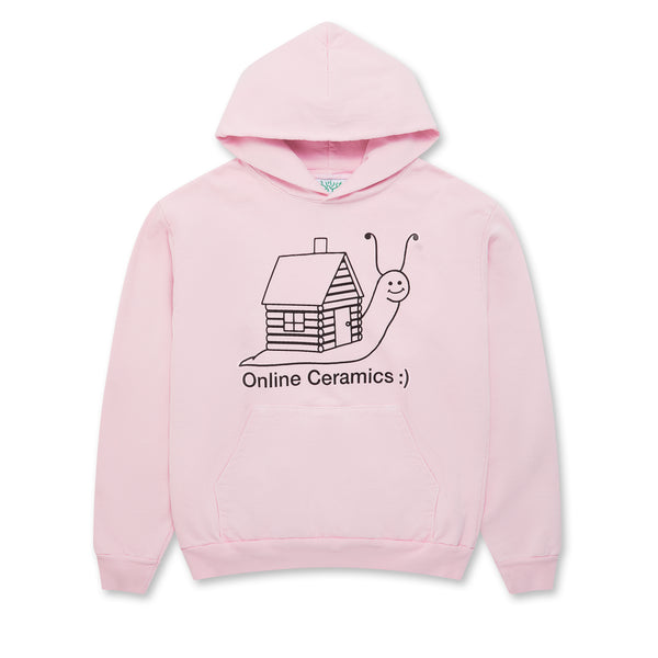 Online Ceramics - Cabin Logo Hoodie - (Pink)