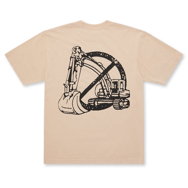 Online Ceramics - Men's Forest Or Against Us T-Shirt - (Beige)