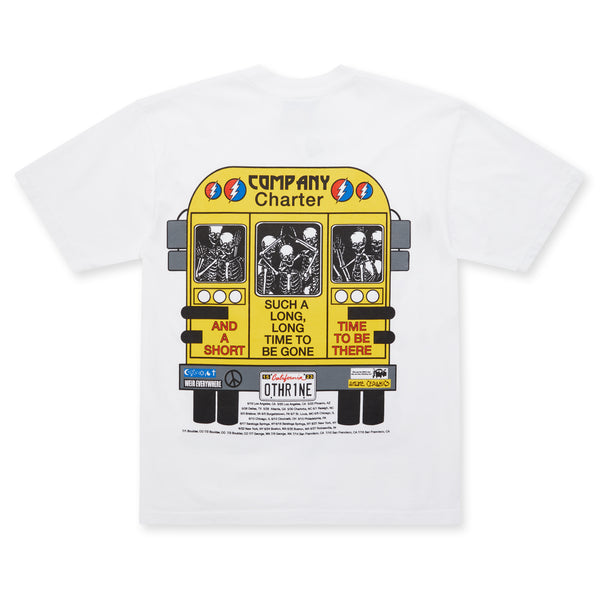 Online Ceramics - So Many Roads Tee - (White)