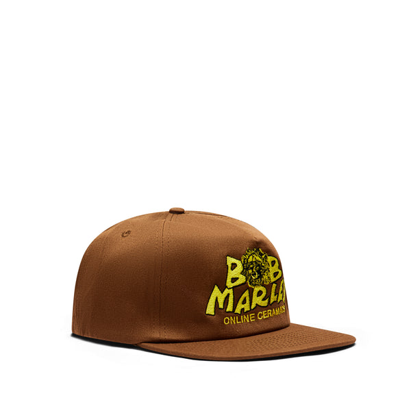Online Ceramics - Lion Logo Embriodery Cap - (Brown)