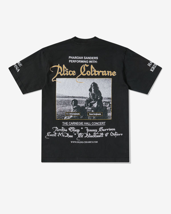 Online Ceramics - Alice Coltrane Men's February 1971 T-Shirt - (Black)