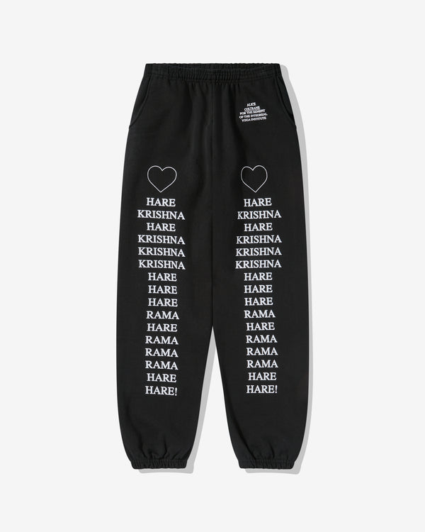 Online Ceramics - Alice Coltrane Men's Hare Krishna Sweatpants - (Black)