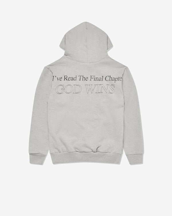 Online Ceramics - Men's God Wins Hoodie - (Off White)