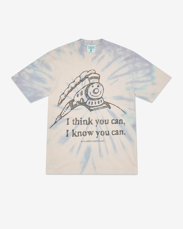 Online Ceramics - Men's I Think You Can I Know You Can T-Shirt - (Hand Dye)