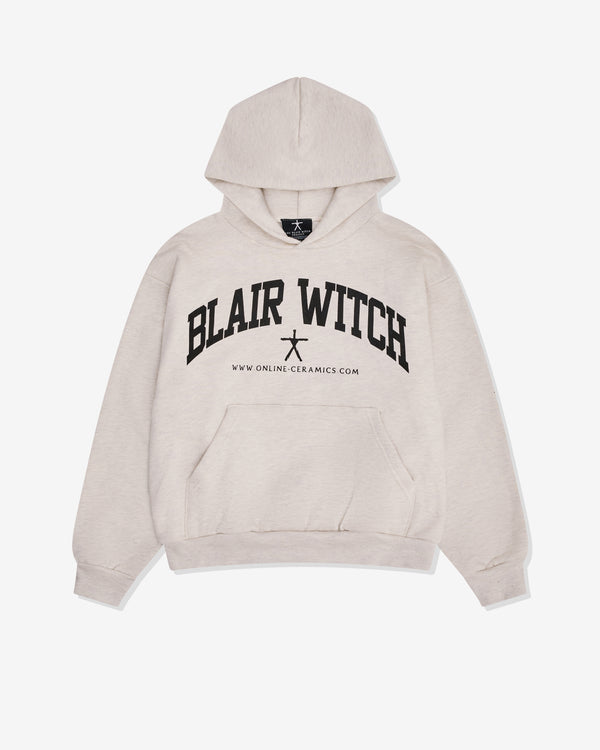 Online Ceramics - Men's The Blair Witch Nobody Is Here Hoodie - (Heather Gray)