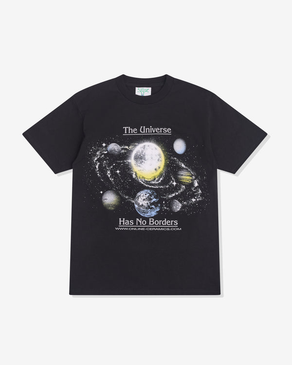 Online Ceramics - Men's Universe Has No Borders T-Shirt - (Black)