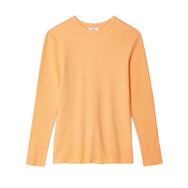 ERL - Men's Waffle Long Sleeve T-Shirt - (Orange)