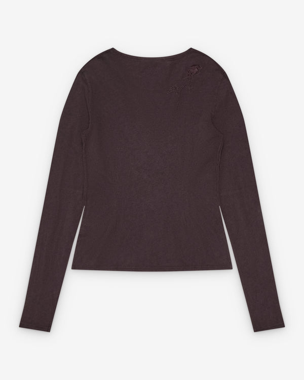 Our Legacy - Women's Dart Longsleeve - (Pure Grape)