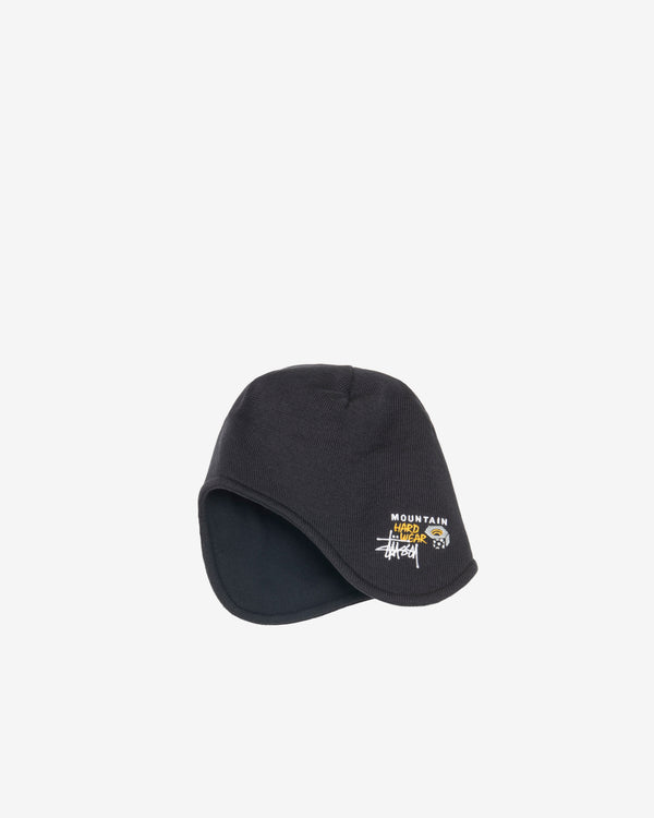 Stüssy - Men's Mountain Hardwear Ear Flap Beanie - (Black)