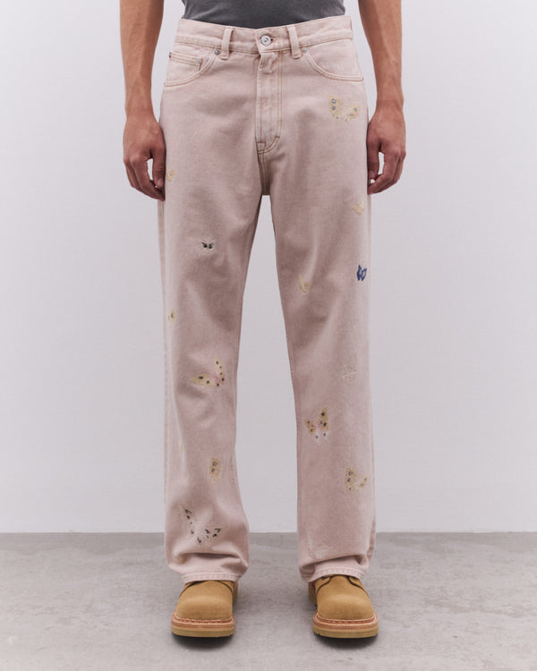 Our Legacy - Men's Third Cut - (Rose Butterfly Denim)