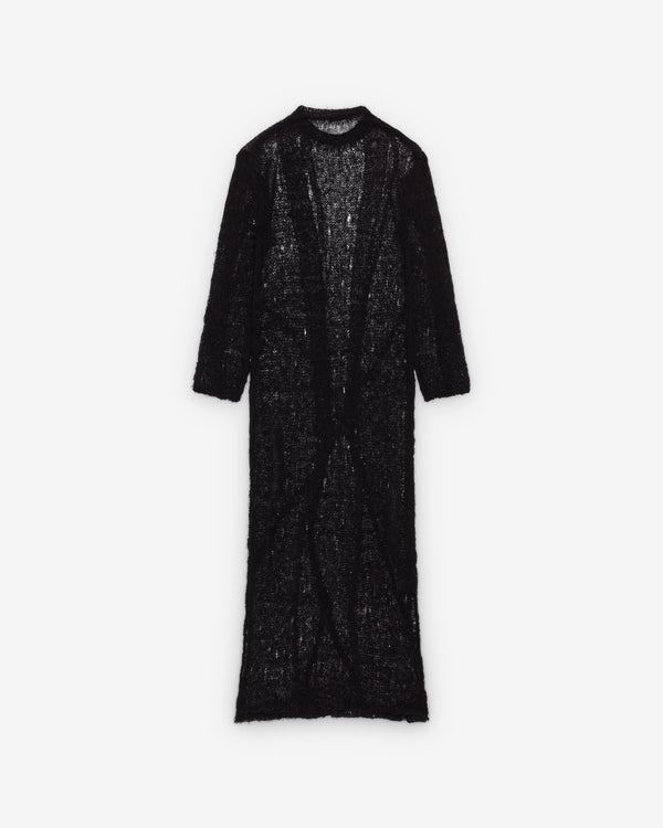 Our Legacy - Women's Tower Dress - (Black Ragged Open Linen)