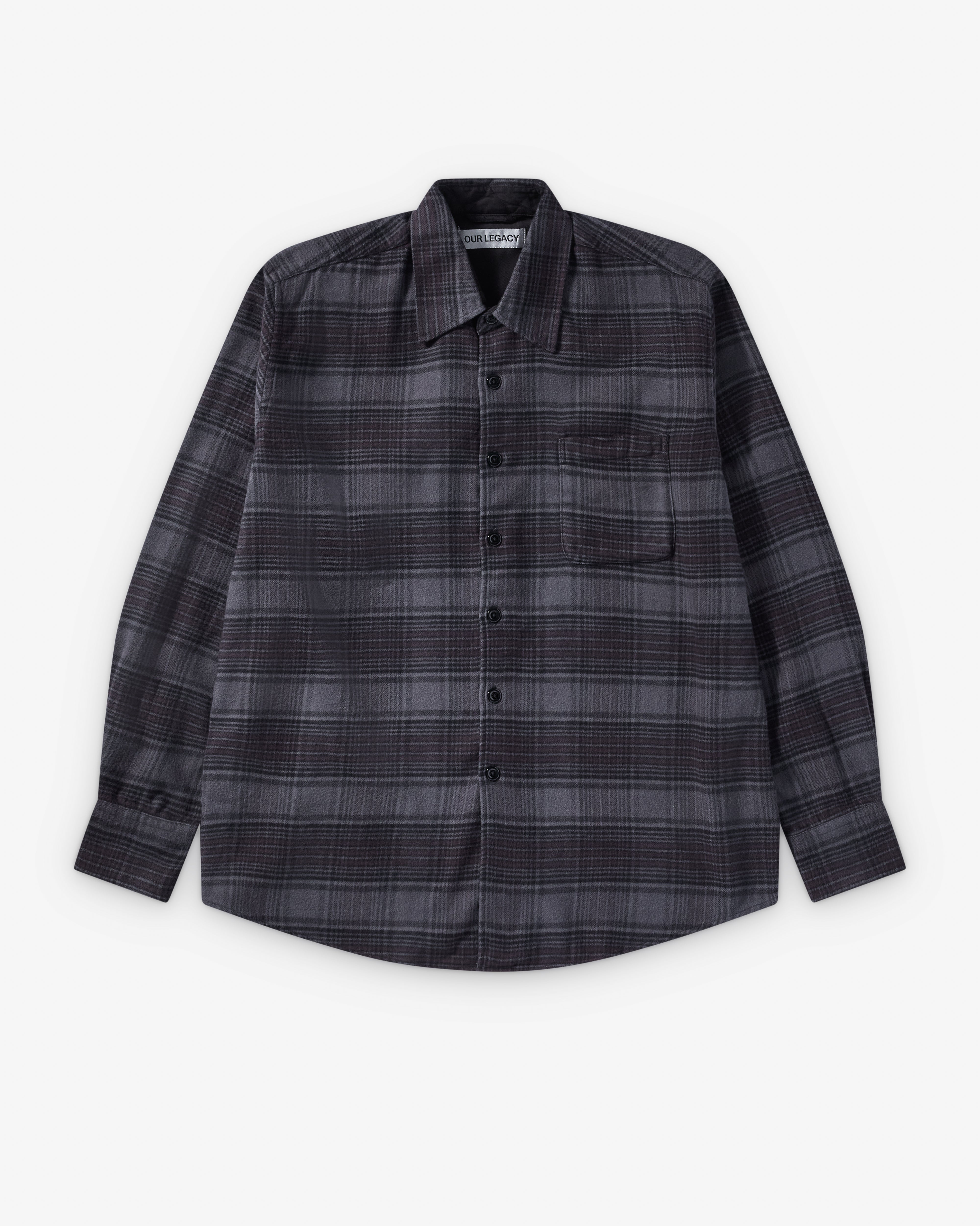 Our Legacy: Men's Above Shirt (Faded Nocturne Check Flannel