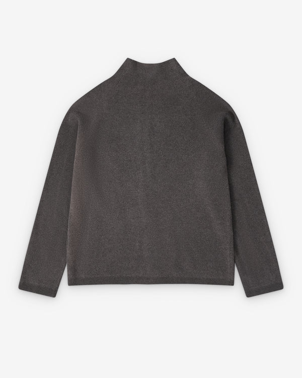 Our Legacy - Men's Line Zip Cardigan - (Mud Spray Dye Cherub Wool)