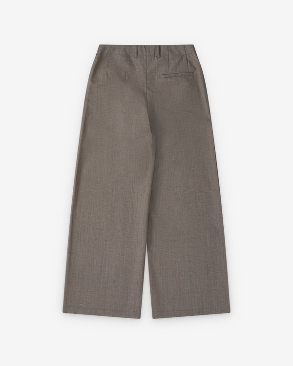 Our Legacy - Women's Arch Chino - (Clay Flowy Fleck Wool)