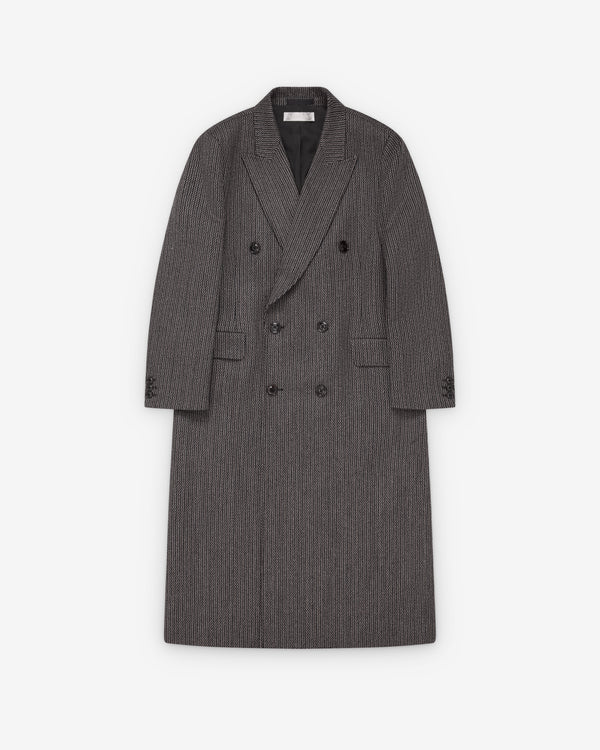 Our Legacy - Men's Extended Whale Coat - (Ledger Wool Broken Herringbone)
