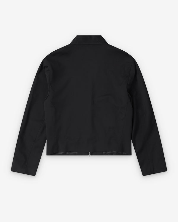Our Legacy - Men's Mini Jacket - (Black Worsted Wool)