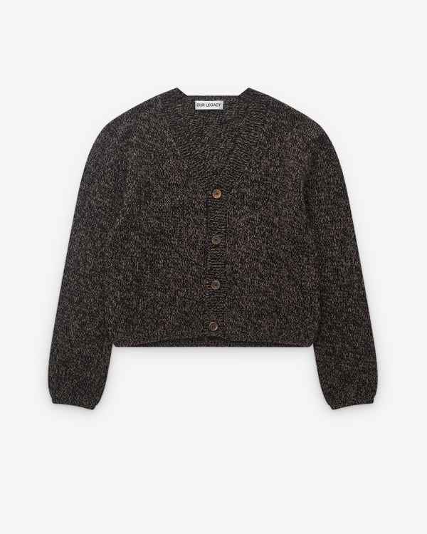 Our Legacy - Men’s Academy Cardigan - (Bear Twist Mouline Wool)