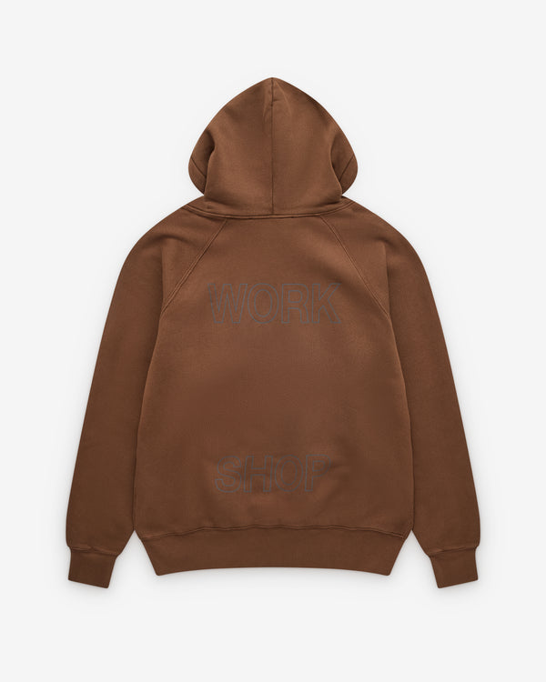 Our Legacy WORK SHOP - Men's Workshop Hoodie - (Golden Brown)