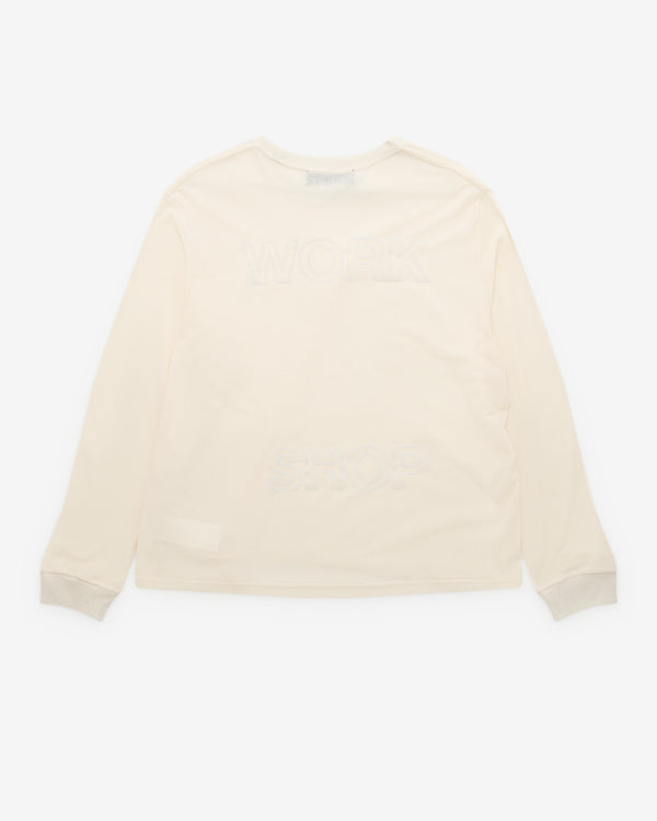 Our Legacy WORK SHOP - Men's Waffle Longsleeve - (Natural)