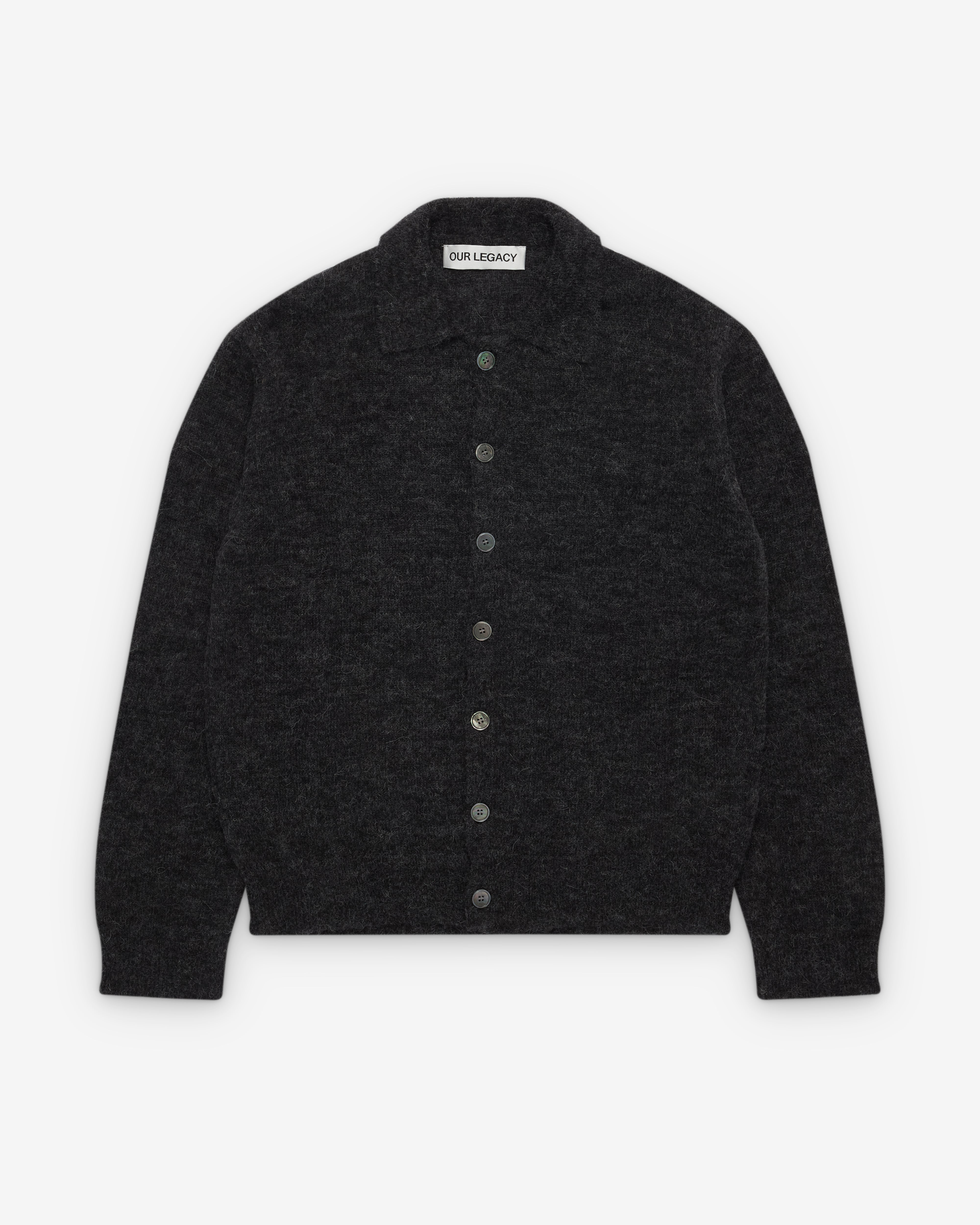 トップス Our Legacy EVENING POLO M2263EC 2026SS Our Legacy: Men's Evening Polo (Charcoal) | DSMNY E-SHOP