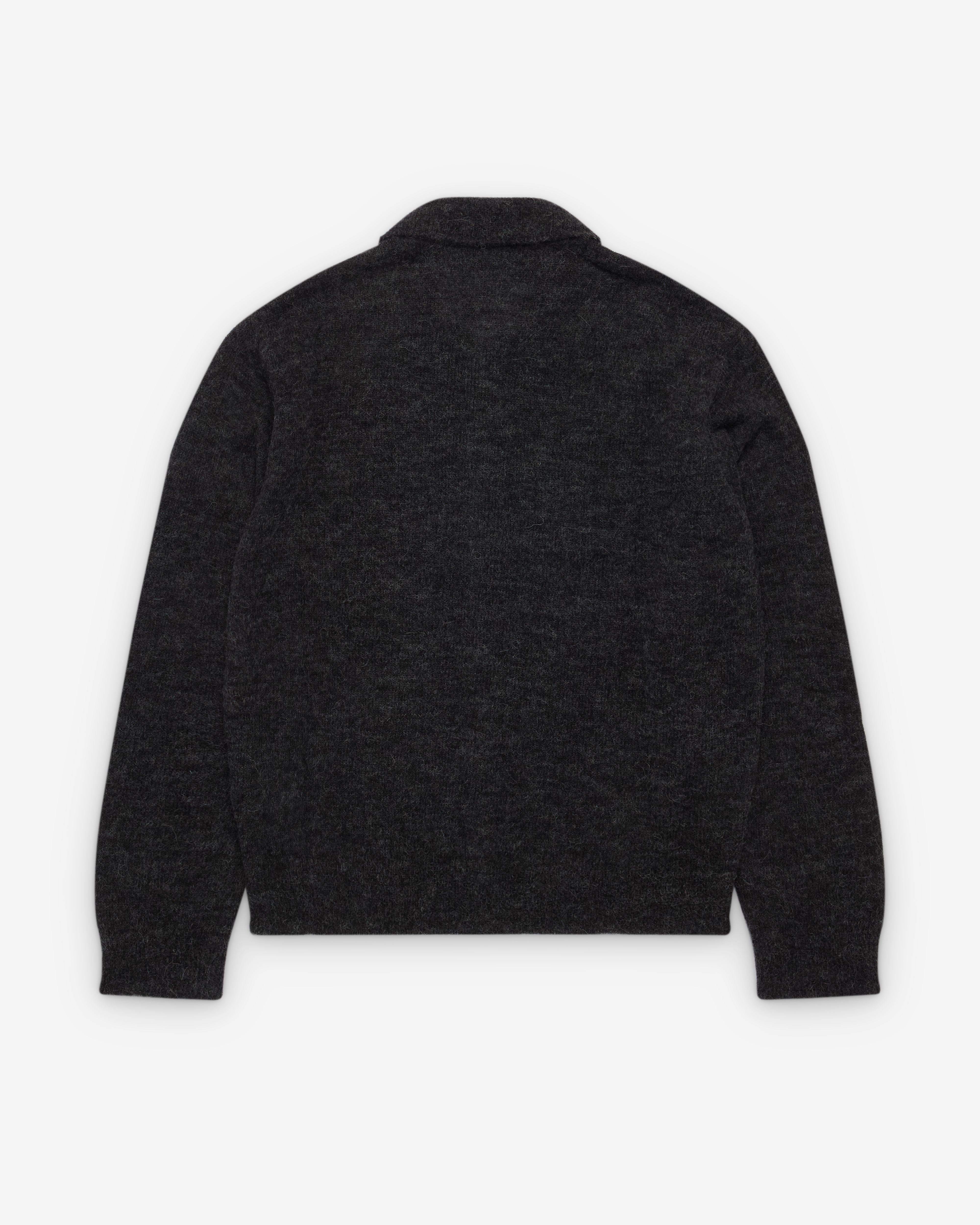 Our Legacy: Men's Evening Polo (Charcoal) | DSMNY E-SHOP