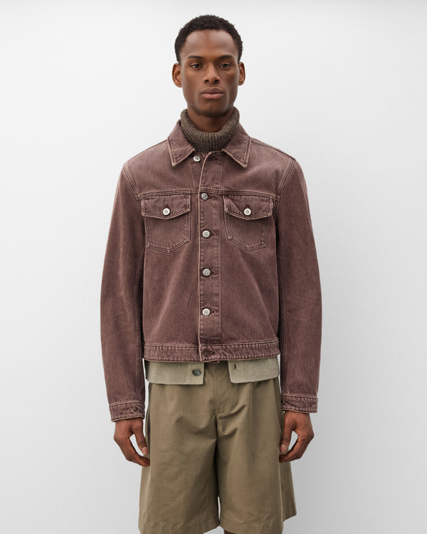 Our Legacy - Men's Origin Jacket - (Overdyed Choco Melon)