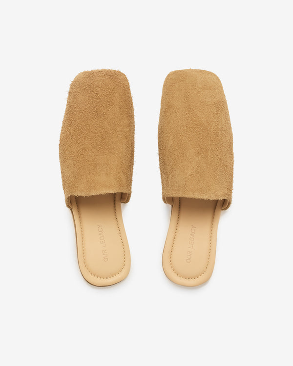 Our Legacy - Cigarr Slipper - (Cedar Speckled Suede)