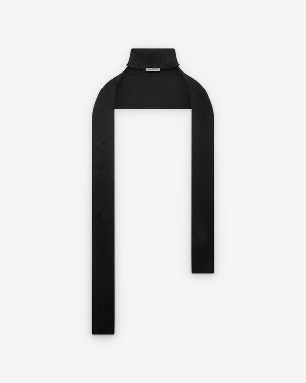 Our Legacy - Men's Mock Scarf - (Black Cloud Cotton)