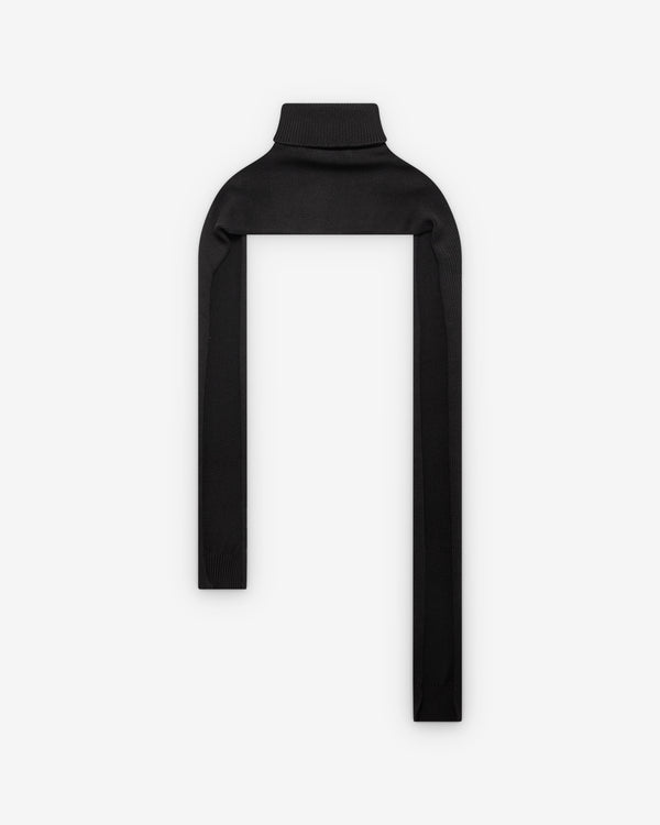 Our Legacy - Men's Mock Scarf - (Black Cloud Cotton)