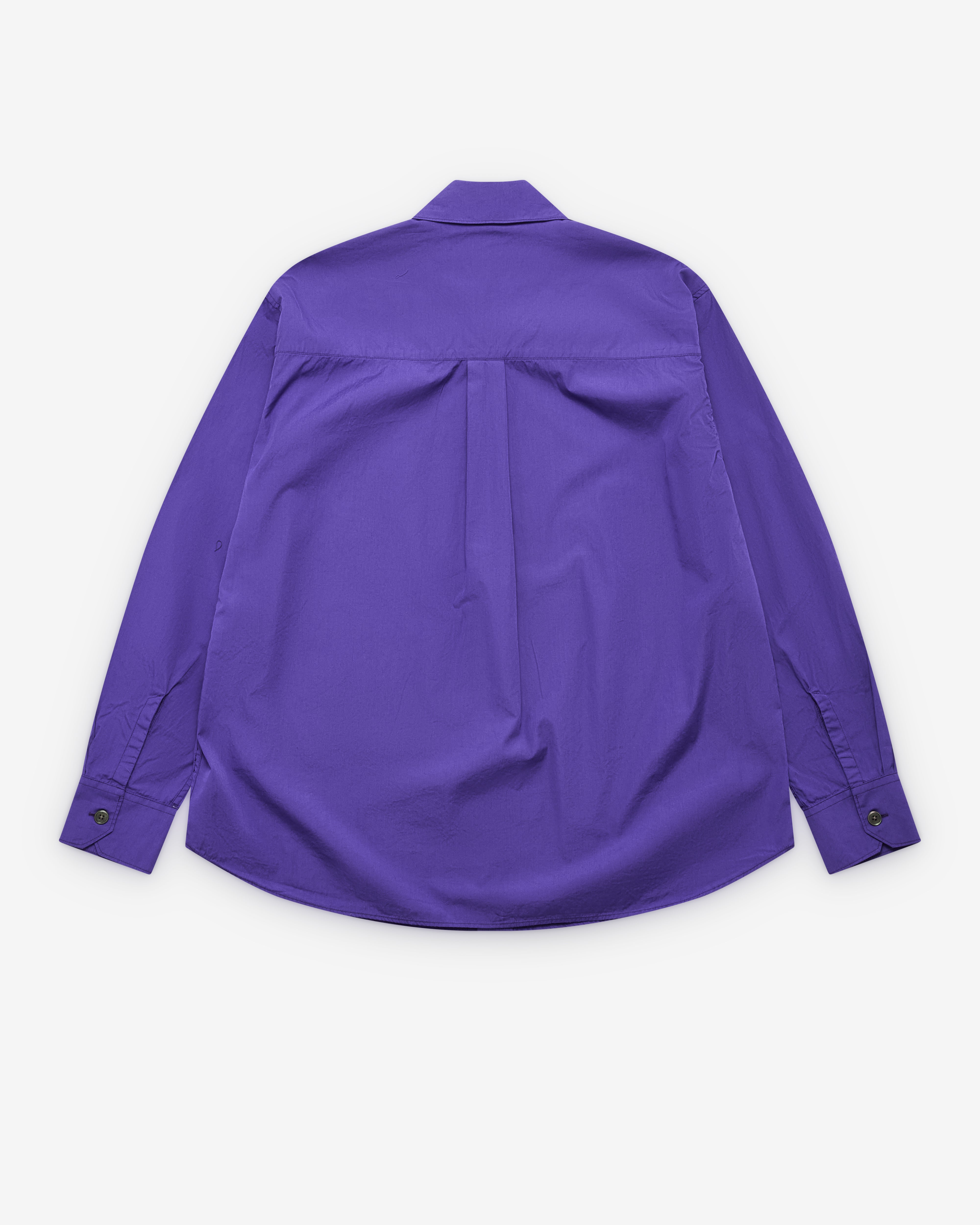 Our Legacy: Men's Above Shirt (Deep Blue Super Poplin) | DSMNY E-SHOP
