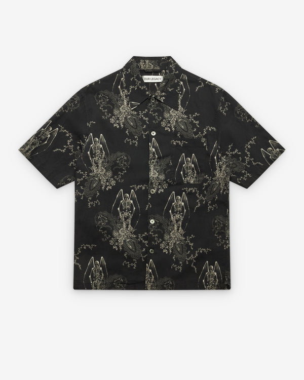 Our Legacy - Men's Every Shirt Shortsleeve - (Death Paisley Print)