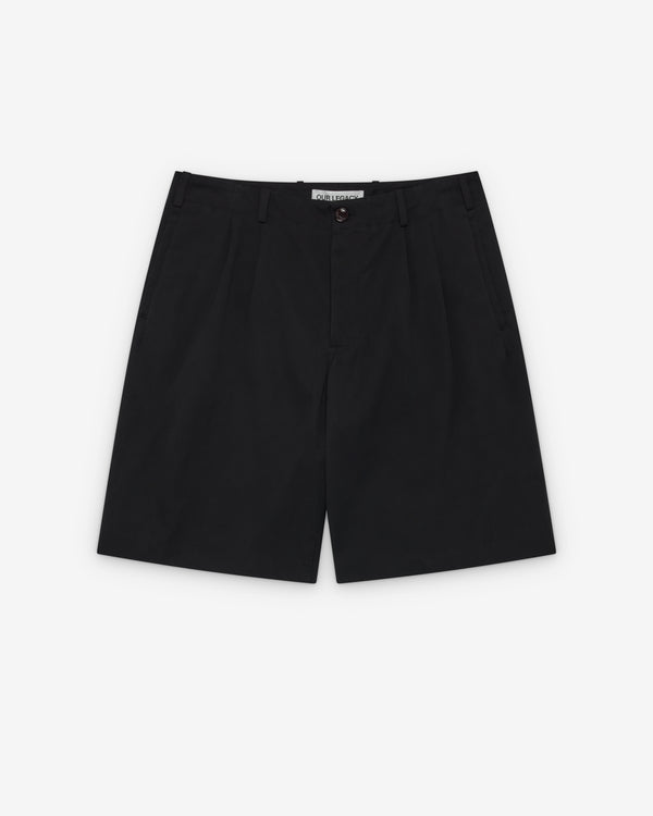 Our Legacy - Men's Ponte Shorts - (Studio Black Micro Canvas)