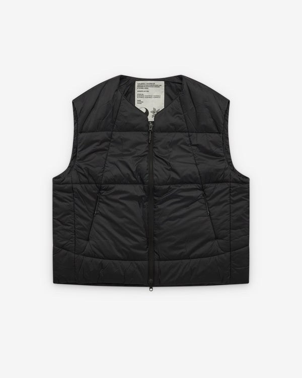 Our Legacy WORK SHOP - Men's Goldwin Insulted Vest - (Jet Black)