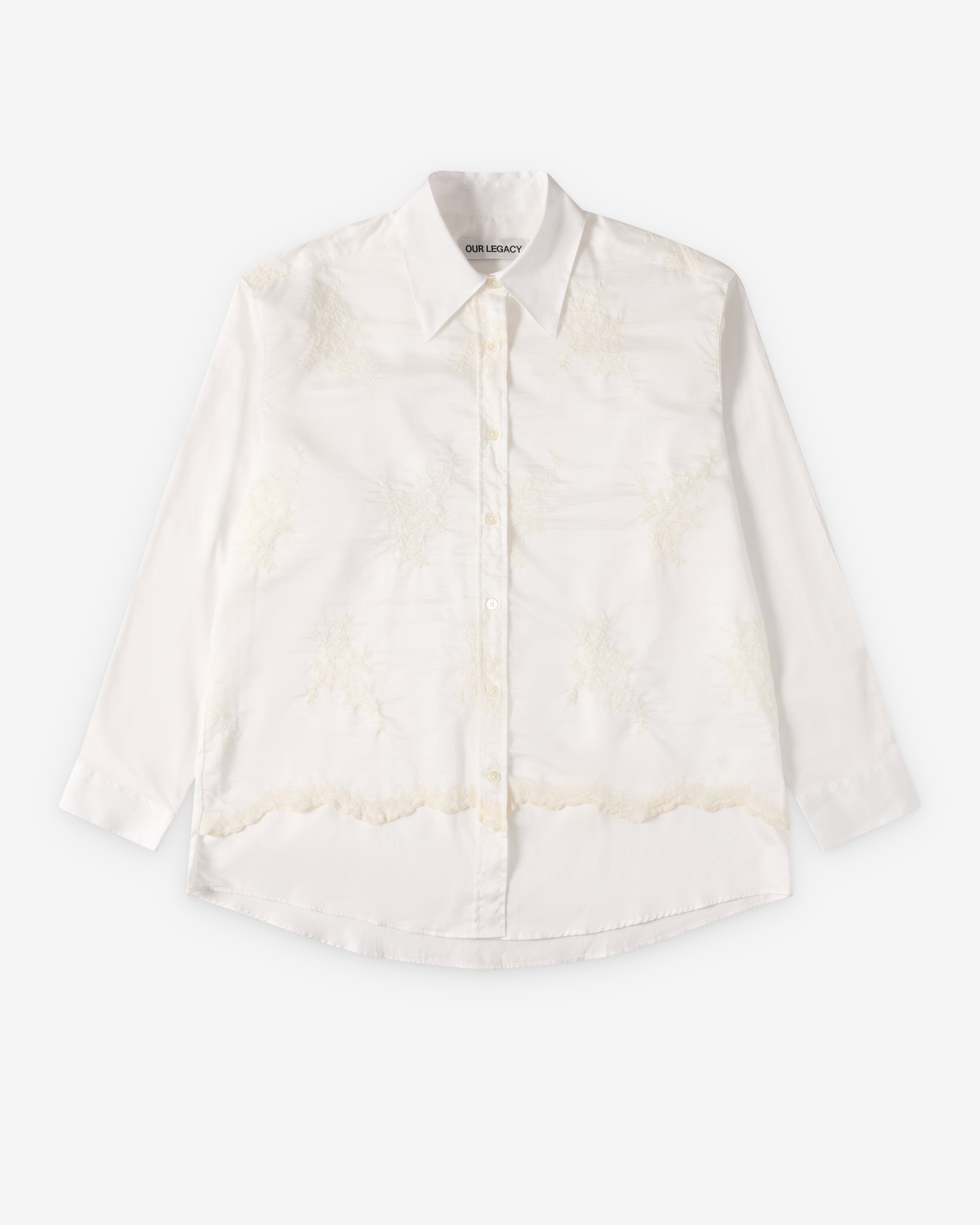 Our Legacy: Women's Precious Shirt (Ivory Cloud Breezey Cotton
