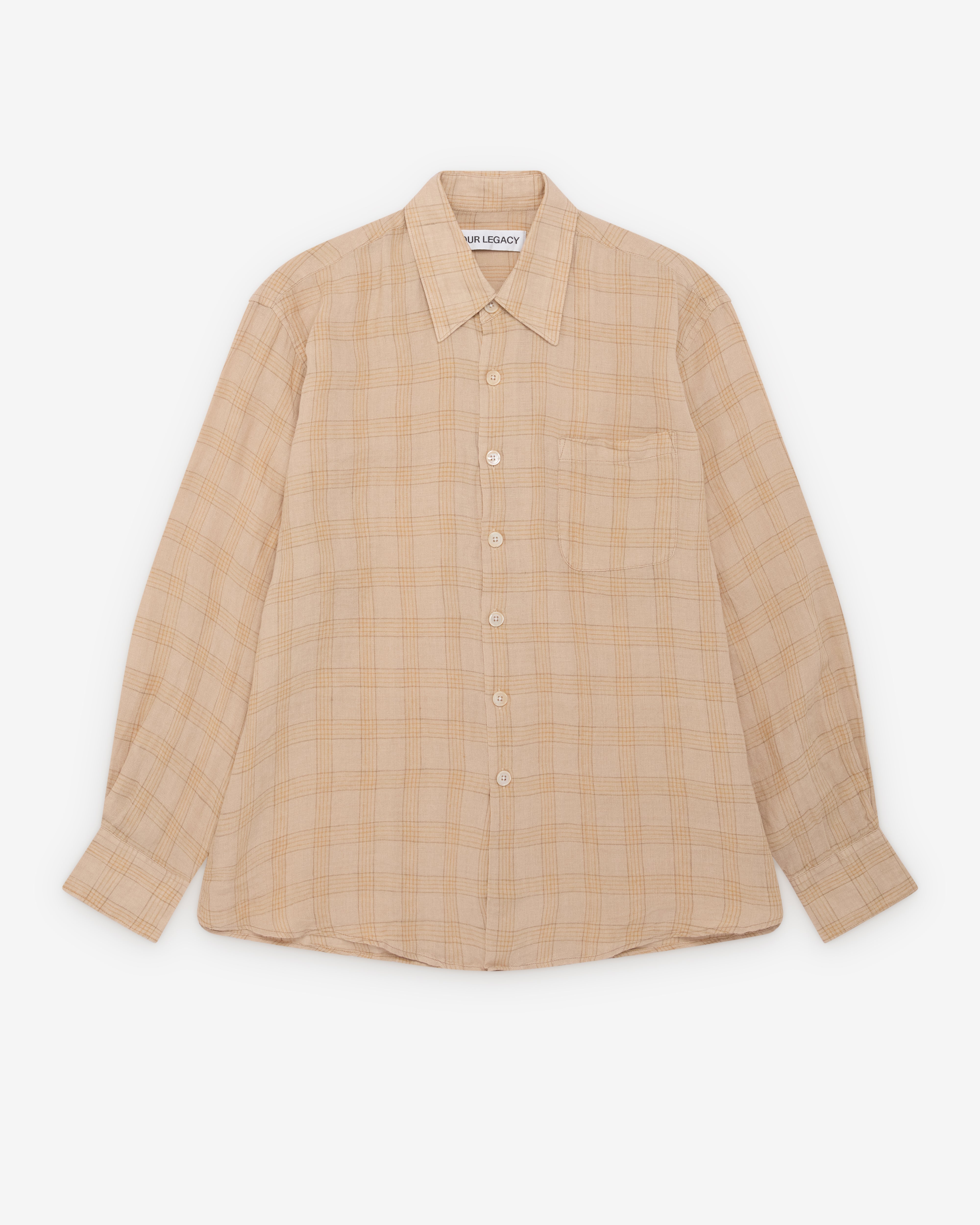 Our Legacy: Men's Above Shirt (Vacay Check) | DSMNY E-SHOP