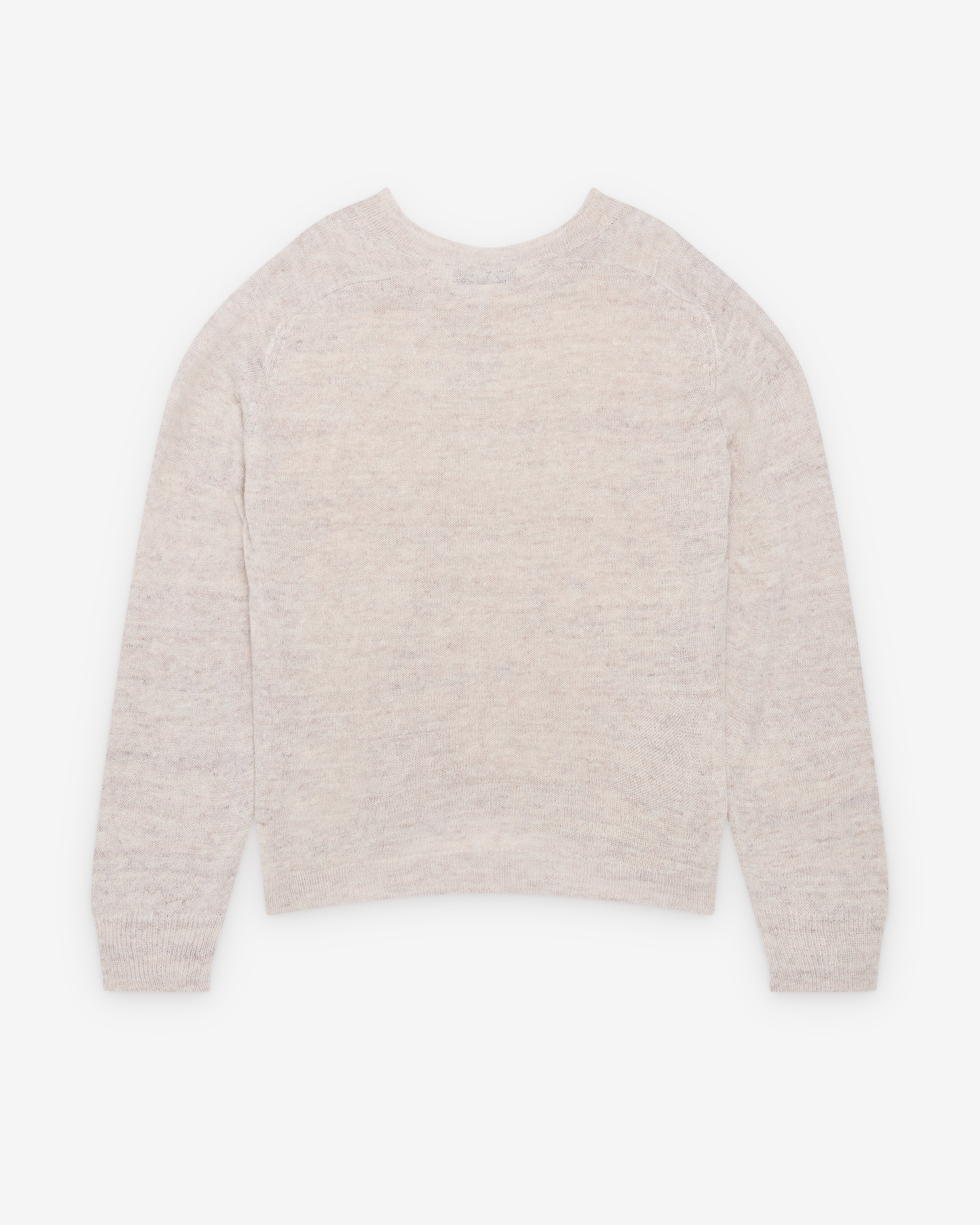 Our Legacy: Men's Rue V-Neck (Soft Ecru) | DSMNY E-SHOP