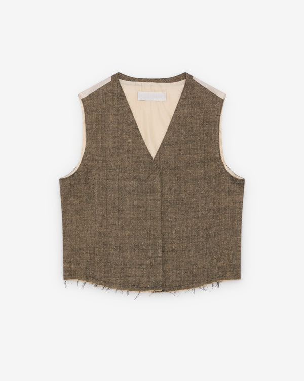 Our Legacy - Women's Base Waistcoat - (Deep Husk)