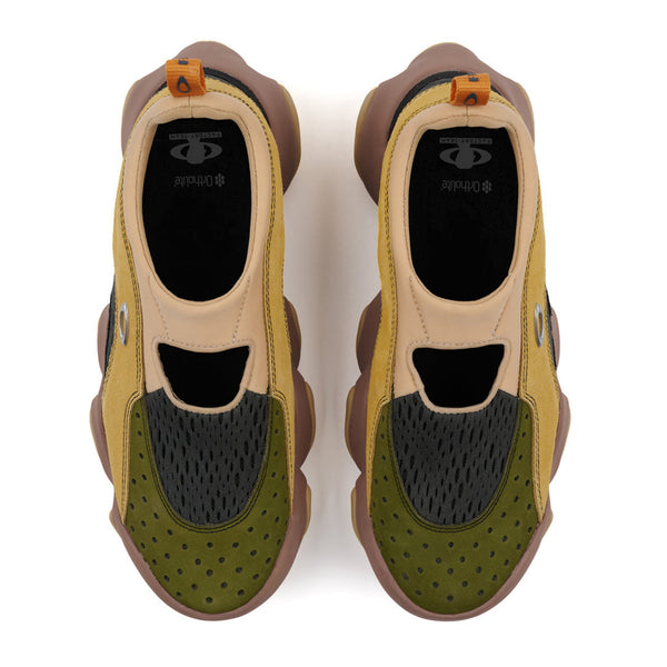 Brain Dead - Men's Oakley Factory Team Flesh Sneakers - (Whey/Multi)