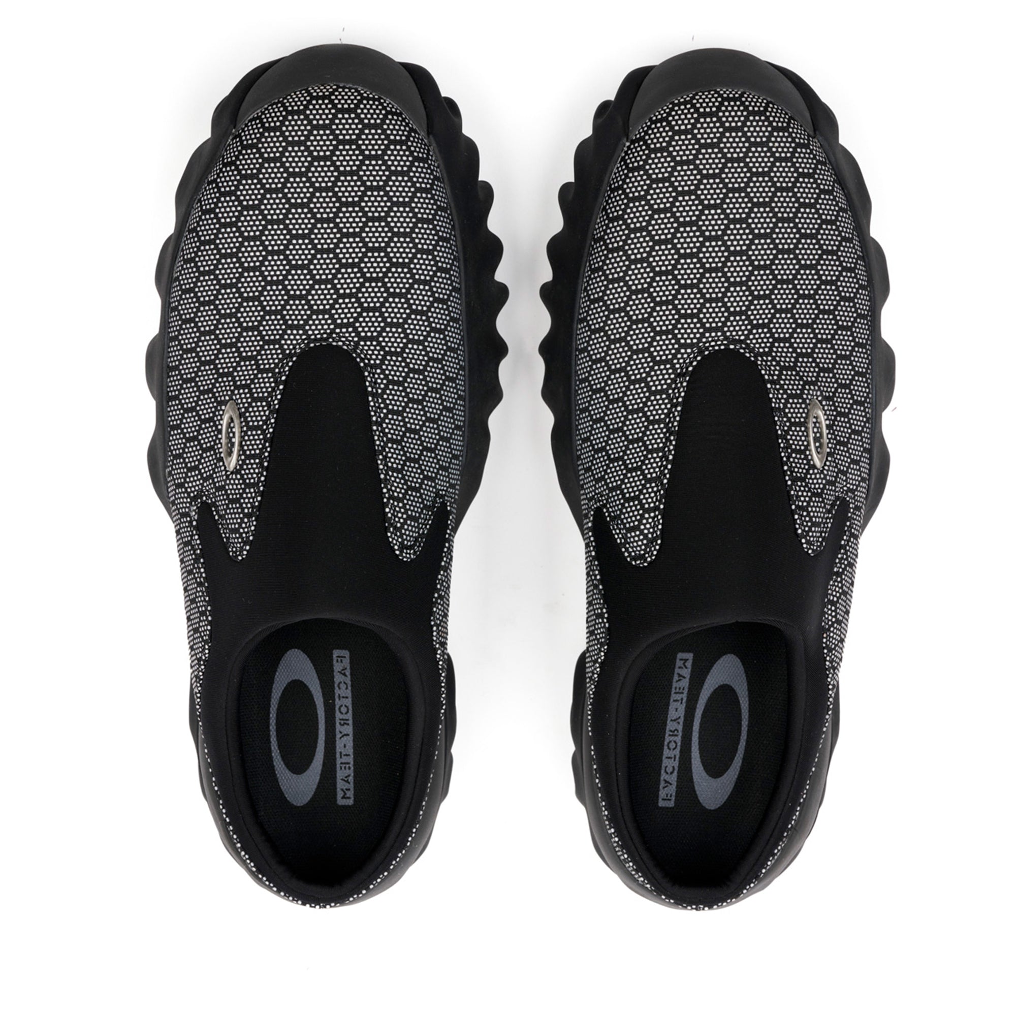 Oakley - Men's Factory Team Nubuck Chop Saw Mule - (Honeycomb Black) view 4, Click to Zoom in