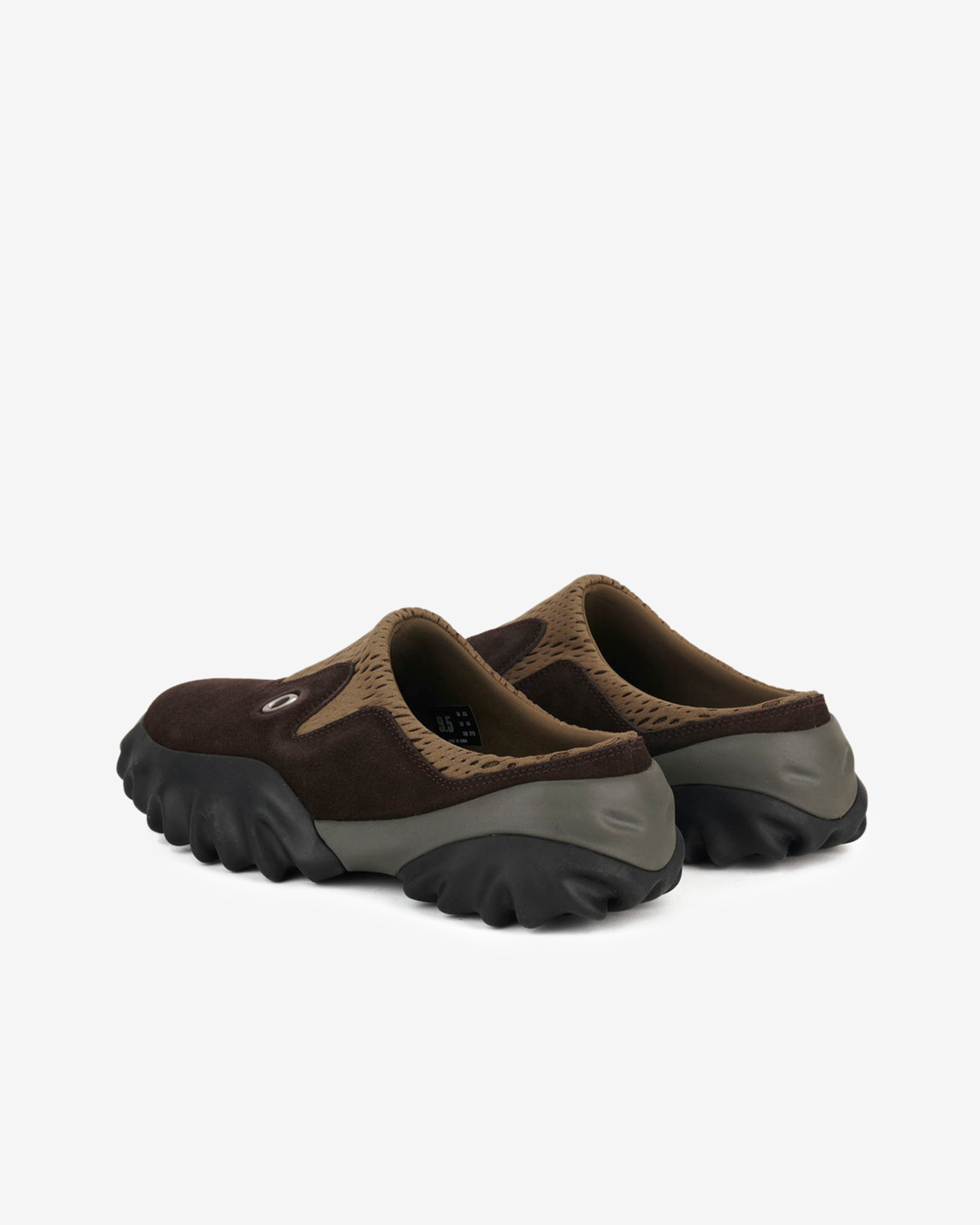 Brain Dead x Oakley: Men's Hairy Suede Chop Saw Mule (Ganache