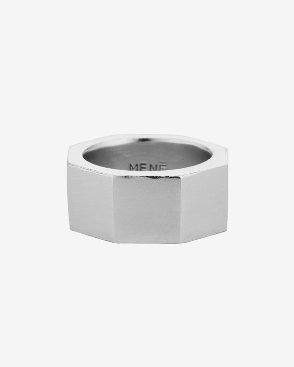 Mene - Octagon Ring II - (Platinum)