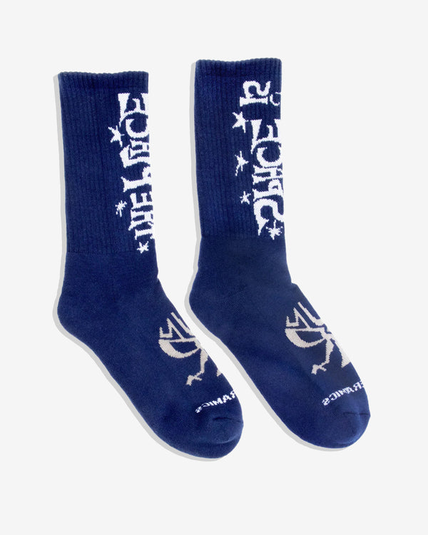 Online Ceramics - Space Is The Place Sock - (Navy)