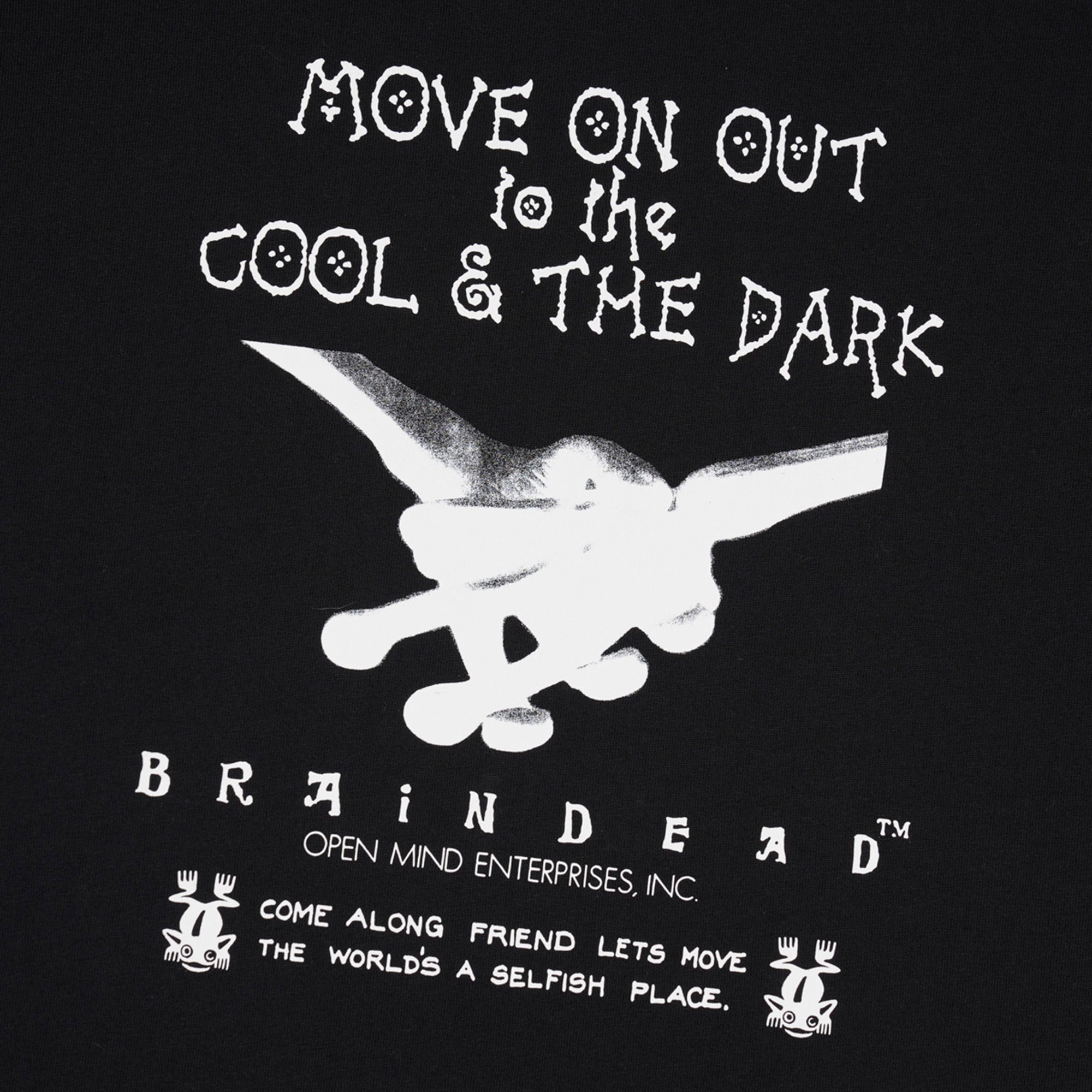 Brain Dead - Men's Open Mind T-Shirt - (Black) view 3