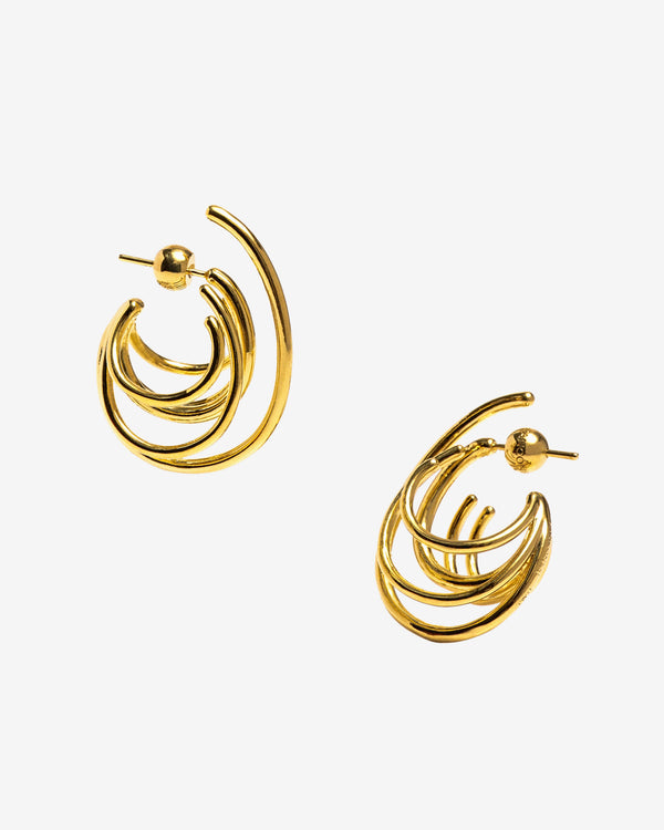 Panconesi - Orbit Earrings Small - (Gold)