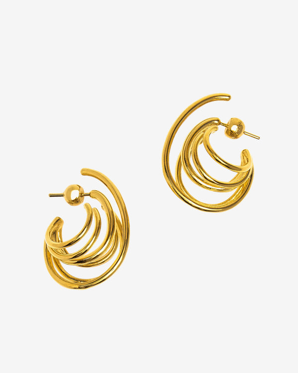 Panconesi - Orbit Earrings Small - (Gold)
