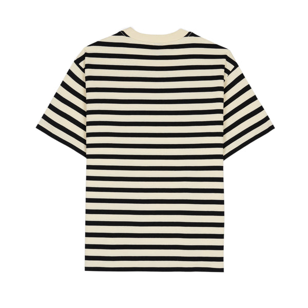 Brain Dead - Men's Organic SS Striped T-Shirt - (Black)